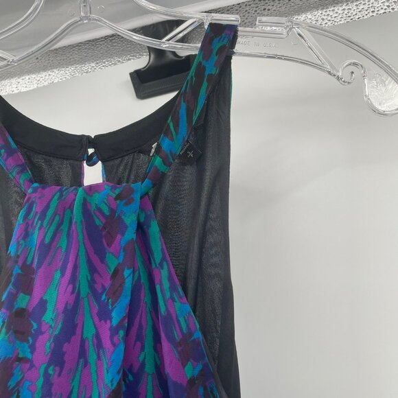 Express Womens Halter Neck Dress Cinched Waist Belted Size Small - Picture 4 of 9